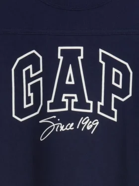 Camiseta para niños de jersey de algodón grueso, oversize y con costuras con logotipo