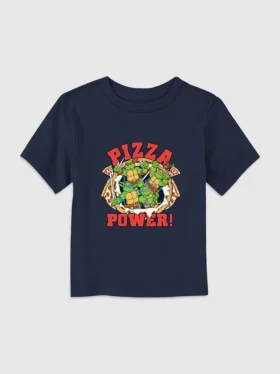 Camiseta «Pizza Power» de las Tortugas Ninja para niños pequeños