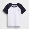 Camiseta raglán combinable para bebés y niños pequeños