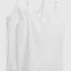 Camiseta sin mangas básica para niños (paquete de 2)