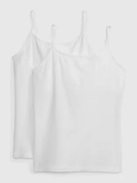 Camiseta sin mangas básica para niños (paquete de 2)
