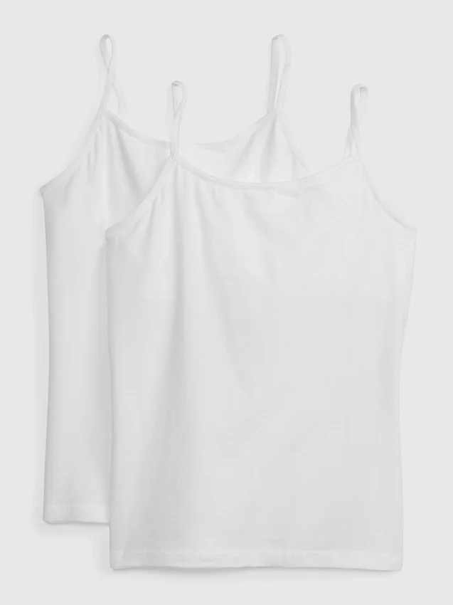 Camiseta sin mangas básica para niños (paquete de 2)