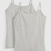Camiseta sin mangas básica para niños (paquete de 2)