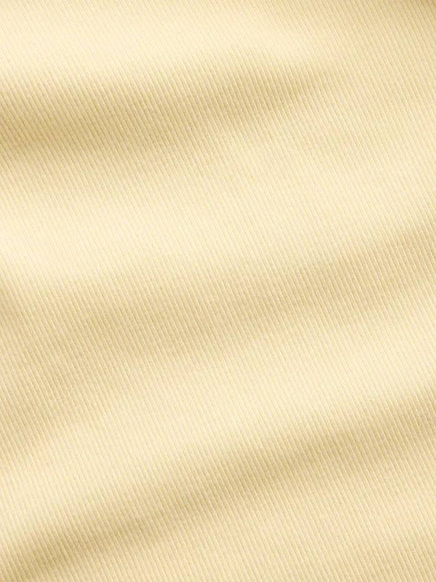 Camiseta sin mangas con cuello redondo acanalado