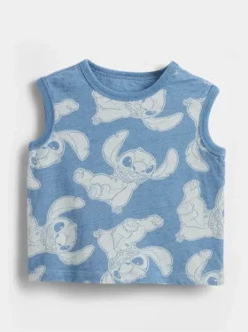 Camiseta sin mangas con diseño de Lilo & Stitch para bebés y niños