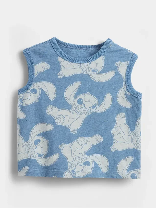 Camiseta sin mangas con diseño de Lilo & Stitch para bebés y niños