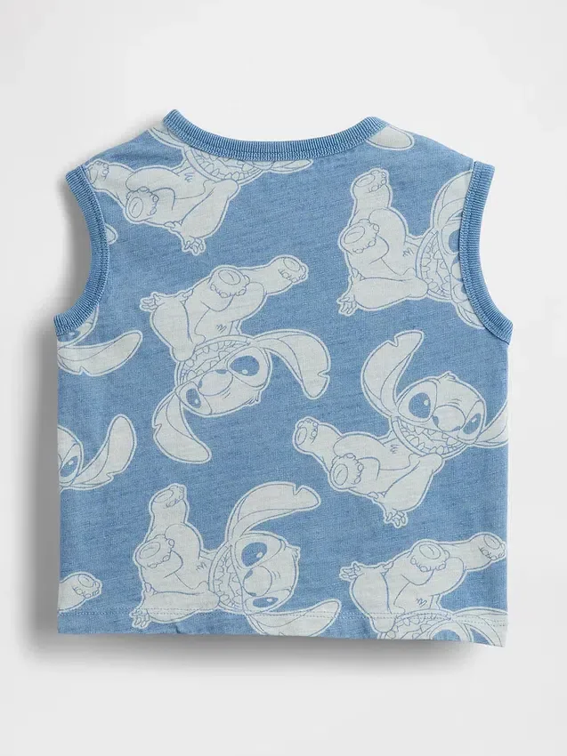 Camiseta sin mangas con diseño de Lilo & Stitch para bebés y niños