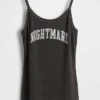 Camiseta sin mangas con mini acanalado de GAP × Disney: «La pesadilla antes de Navidad» de Tim Burton
