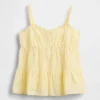 Camiseta sin mangas con ojales en capas para niños