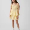 Camiseta sin mangas con ojales en capas para niños