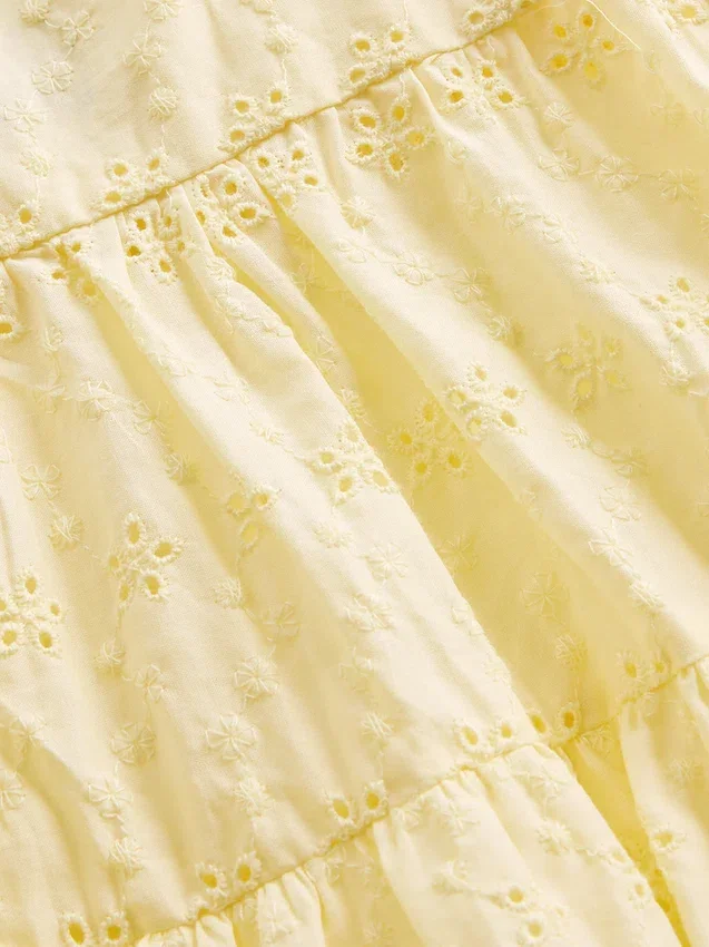 Camiseta sin mangas con ojales en capas para niños