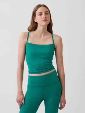 Camiseta sin mangas corta con espalda de corredor GapFit Smooth