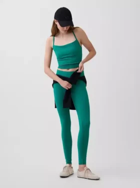 Camiseta sin mangas corta con espalda de corredor GapFit Smooth