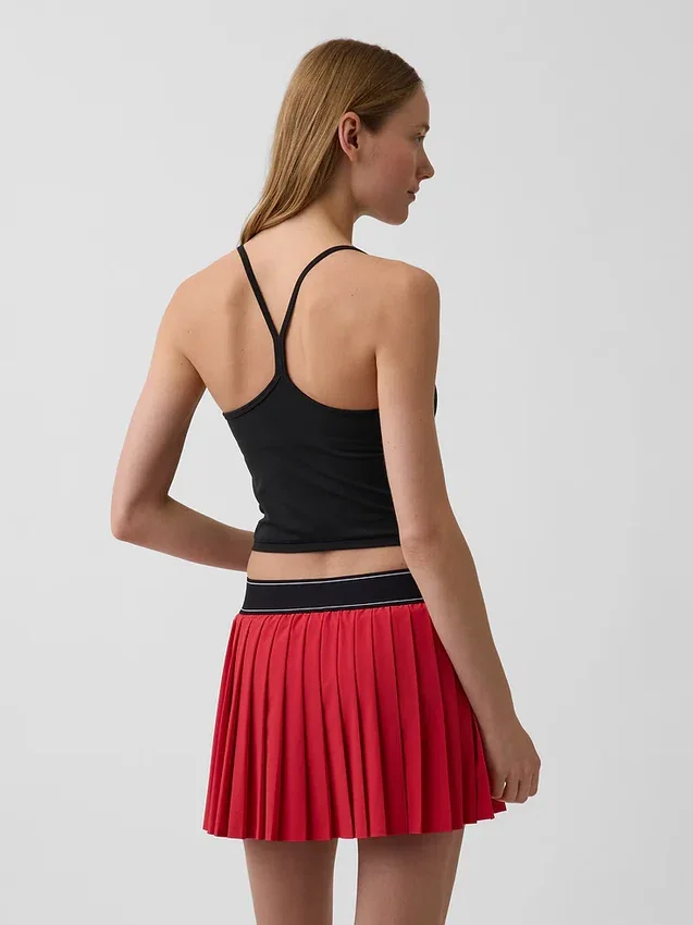 Camiseta sin mangas corta con espalda de corredor GapFit Smooth