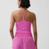 Camiseta sin mangas corta con espalda de corredor GapFit Smooth