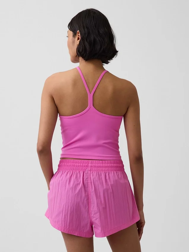 Camiseta sin mangas corta con espalda de corredor GapFit Smooth