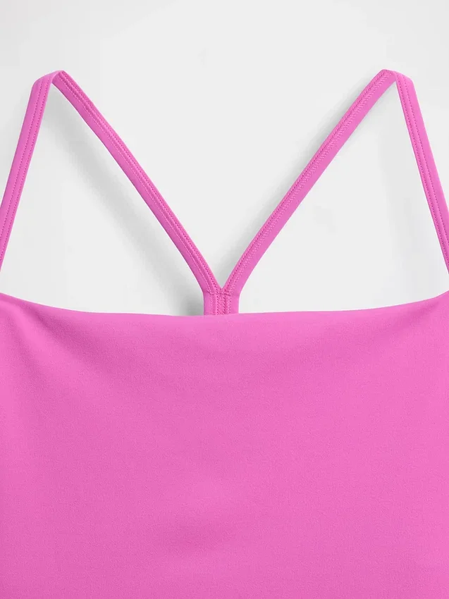 Camiseta sin mangas corta con espalda de corredor GapFit Smooth