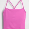 Camiseta sin mangas corta con espalda de corredor GapFit Smooth
