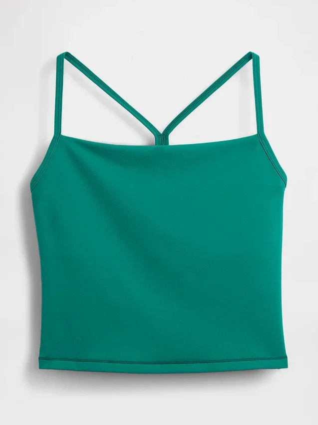 Camiseta sin mangas corta con espalda de corredor GapFit Smooth