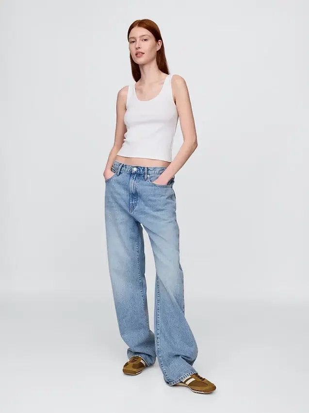 Camiseta sin mangas corta de estilo moderno