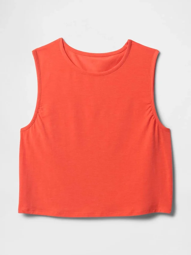 Camiseta sin mangas corta GapFit Breathe