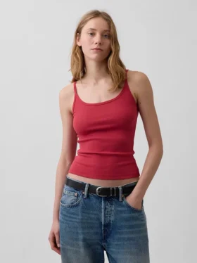 Camiseta sin mangas corta moderna