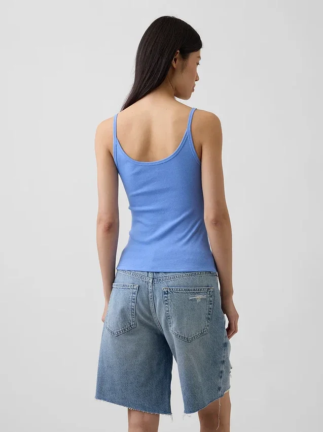 Camiseta sin mangas corta moderna