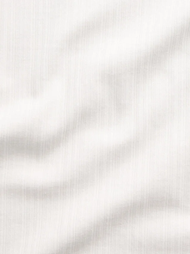 Camiseta sin mangas de canalé multicolor