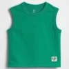 Camiseta sin mangas de felpa Vintagesoft para Bebé y Niño