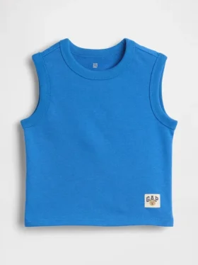 Camiseta sin mangas de felpa Vintagesoft para Bebé y Niño