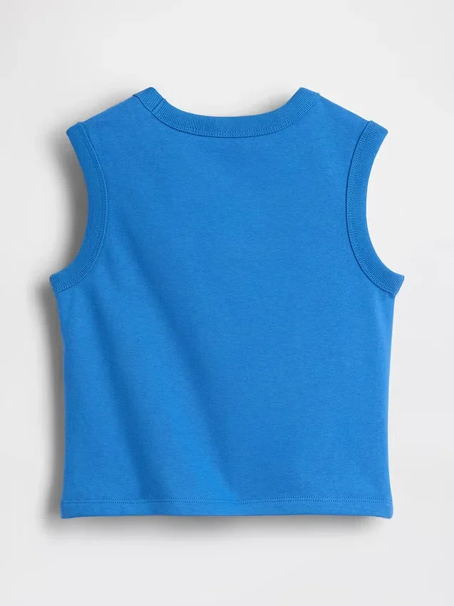 Camiseta sin mangas de felpa Vintagesoft para Bebé y Niño