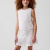 Camiseta sin mangas de ganchillo para niños
