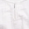 Camiseta sin mangas de gasa de algodón estilo «racer»