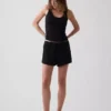 Camiseta sin mangas de pijama con ribete de encaje y costuras finas