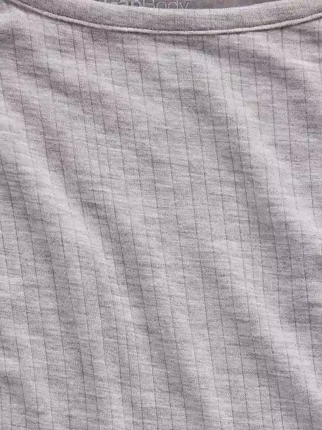 Camiseta sin mangas de pijama de modal acanalado, muy suave