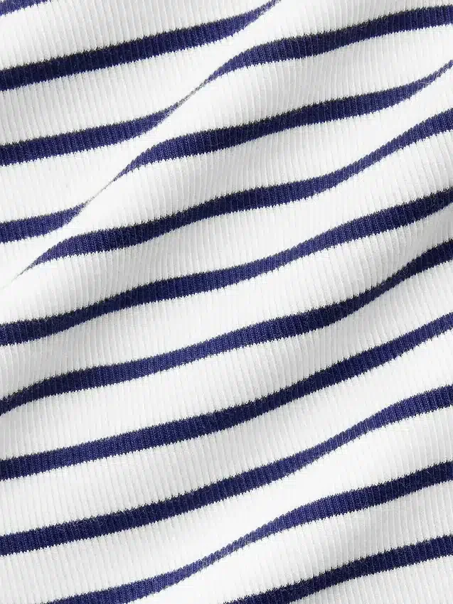 Camiseta sin mangas de punto acanalado para niños