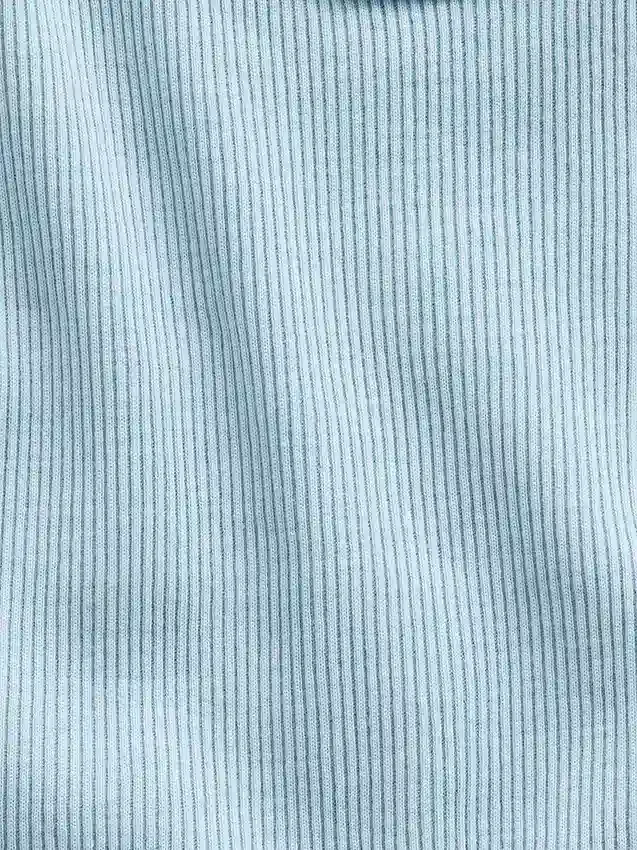 Camiseta sin mangas de punto acanalado para niños