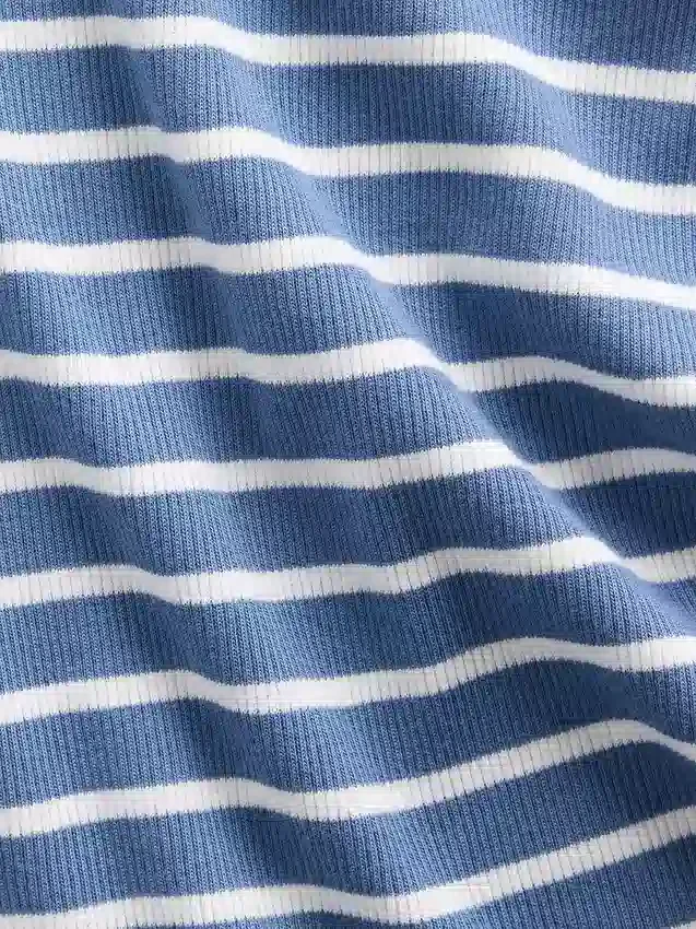 Camiseta sin mangas de punto acanalado para niños