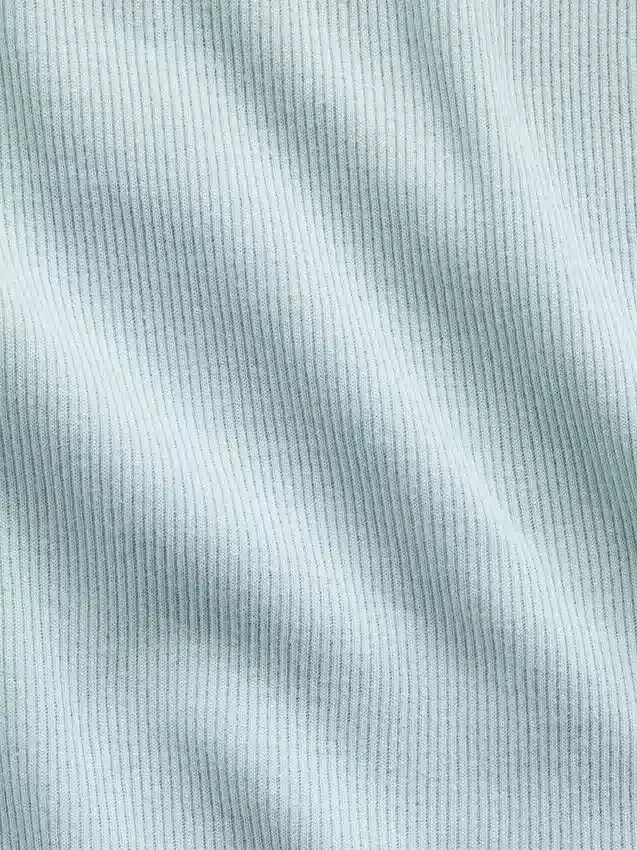 Camiseta sin mangas de punto acanalado para niños