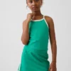 Camiseta sin mangas deportiva con espalda nadadora para niños