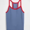 Camiseta sin mangas deportiva con espalda nadadora para niños