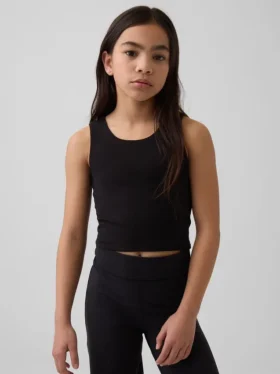 Camiseta sin mangas encogida para niños