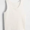 Camiseta sin mangas encogida para niños