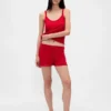 Camiseta sin mangas ligera de pijama con diseño de corazones en punto Pointelle CashSoft