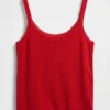 Camiseta sin mangas ligera de pijama con diseño de corazones en punto Pointelle CashSoft