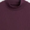 Camiseta sin mangas moderna con cuello alto