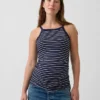 Camiseta sin mangas premamá con cuello delantal