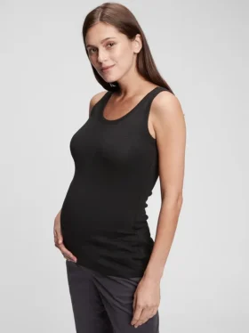 Camiseta sin mangas premamá moderna