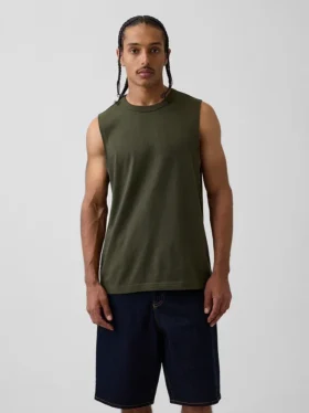 Camiseta sin mangas tipo «muscle»