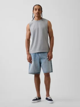 Camiseta sin mangas tipo «muscle»